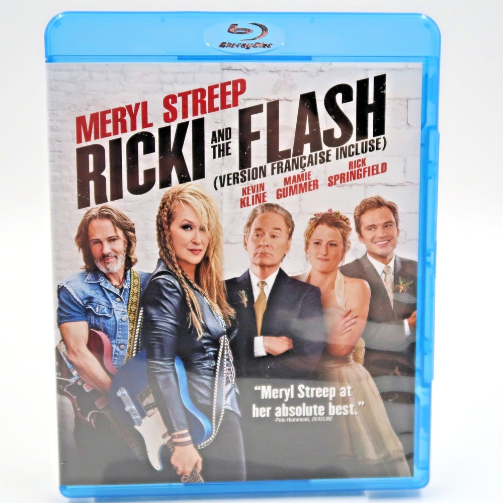 Ricki and the Flash Blu-ray 2015 Meryl Streep Sony Pictures PG Movie